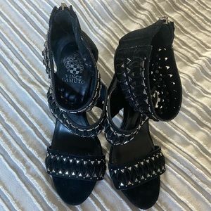 Vince Camuto black heels size 7